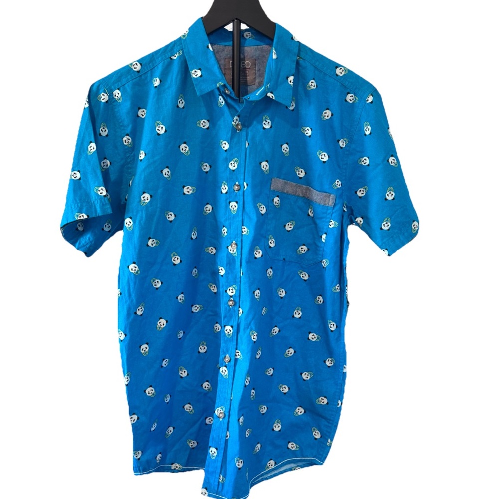 Boys Drill Clothing CO Panda button up